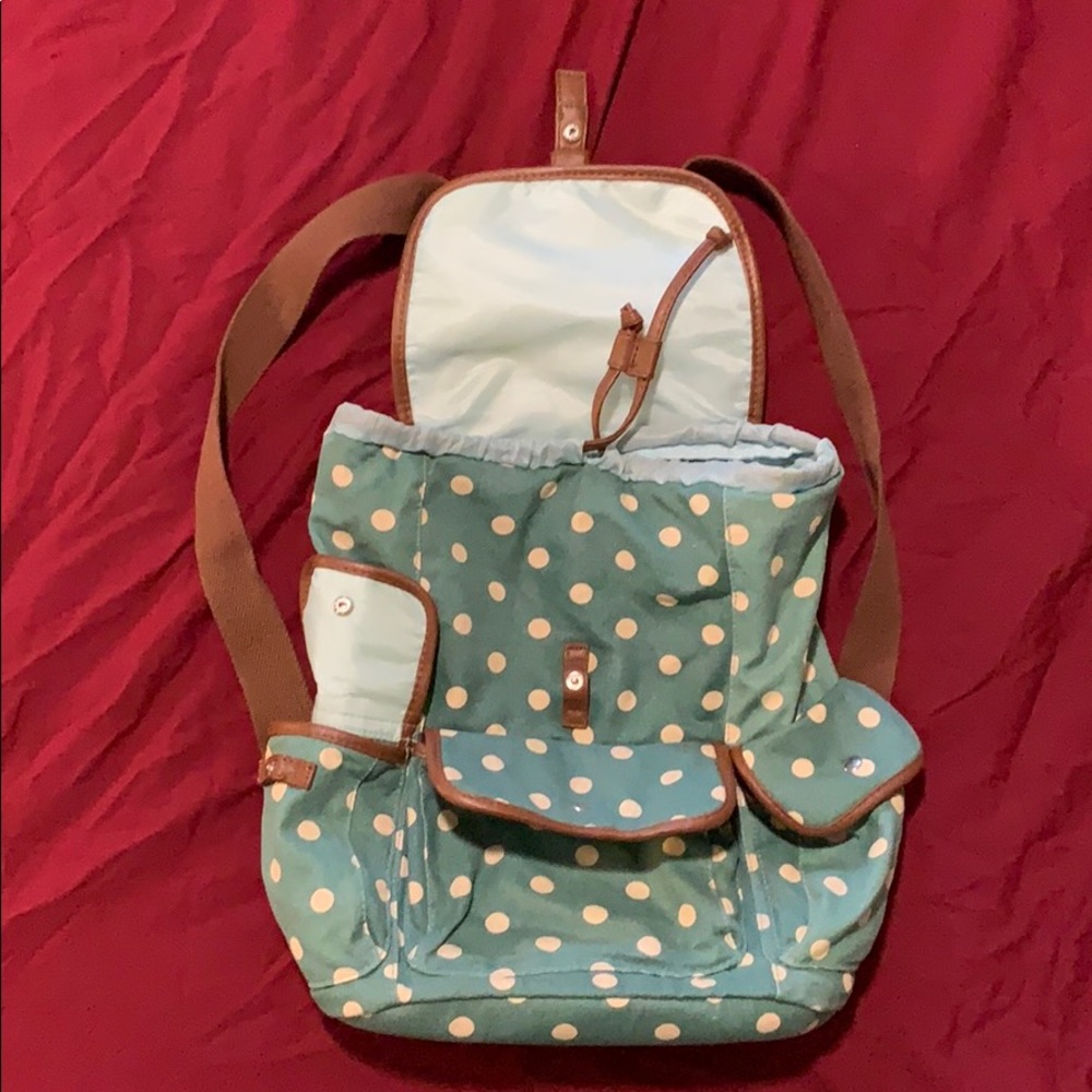 Medium sized backpack.